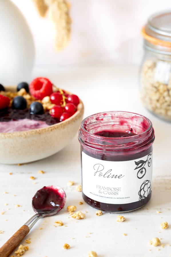 Confiture Framboise Cassis