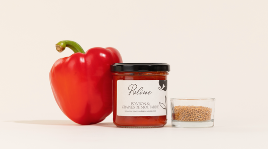 Poivrons & Graines de Moutarde est à nouveau disponible ❤️