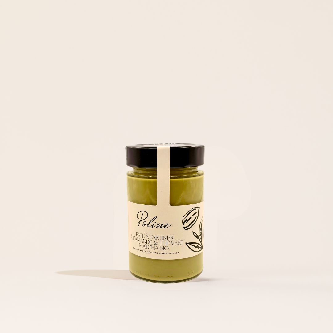 Pâte à tartiner Amande & Matcha BIO - NOUVEAUTÉ