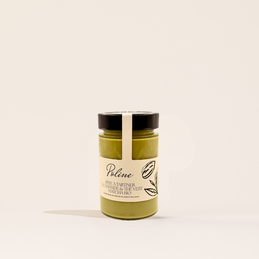 Pâte à tartiner Amande & Matcha BIO - NOUVEAUTÉ