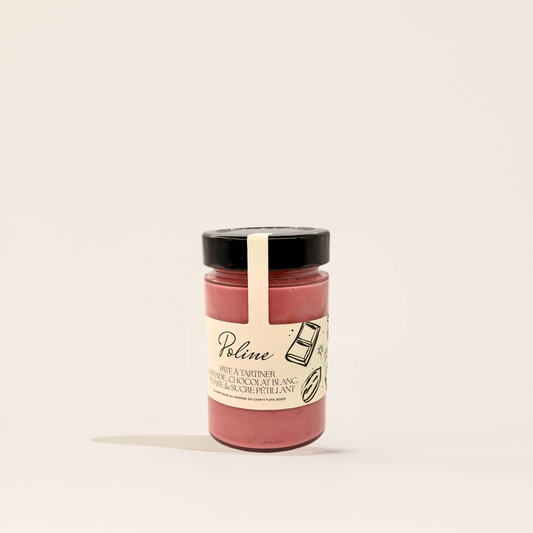 Pâte à tartiner rose Fraise & Sucre pétillant - NOUVEAUTÉ