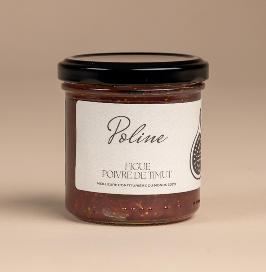 Confiture Figue & Poivre de Timut (Nouveauté)